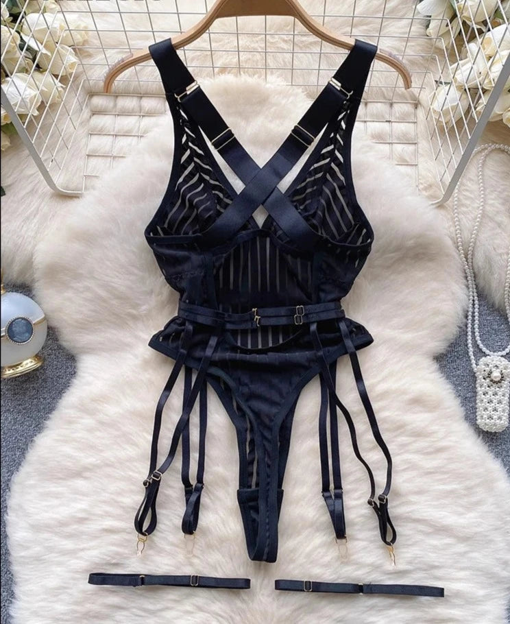 Sienna Strappy Rompers Lingerie